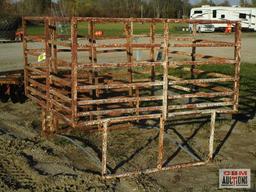 Slide-in pick up livestock racks 70" W x 75" L