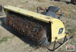 John Deere 246 60" Front mounted power angle broom for F series front mount mowers S#MOO246C160113