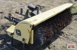 John Deere 246 60" Front mounted power angle broom for F series front mount mowers S#MOO246C160113