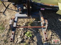 John Deere 246 60" Front mounted power angle broom for F series front mount mowers S#MOO246C160113
