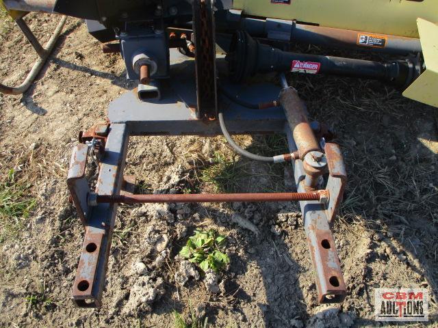 John Deere 246 60" Front mounted power angle broom for F series front mount mowers S#MOO246C160113
