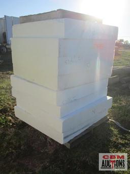 8- 4'x4 Foam blocks