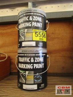 2 Gal of traffic paint white