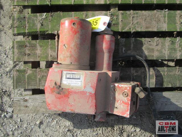 Western snow plow pump Serial number B10735637