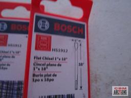 4 - Bosch SDS Max 1"x18" flat chisel M#HS1912 *B