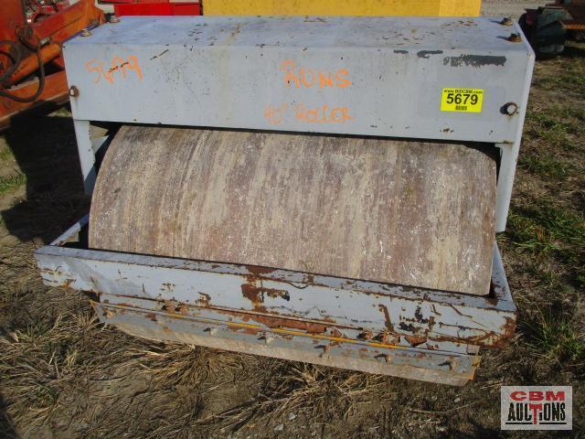 Stone AVRD4000 40" double drum smooth roller, 2 cyl diesel,2,411hrs, S#4591015 Ran and drove in