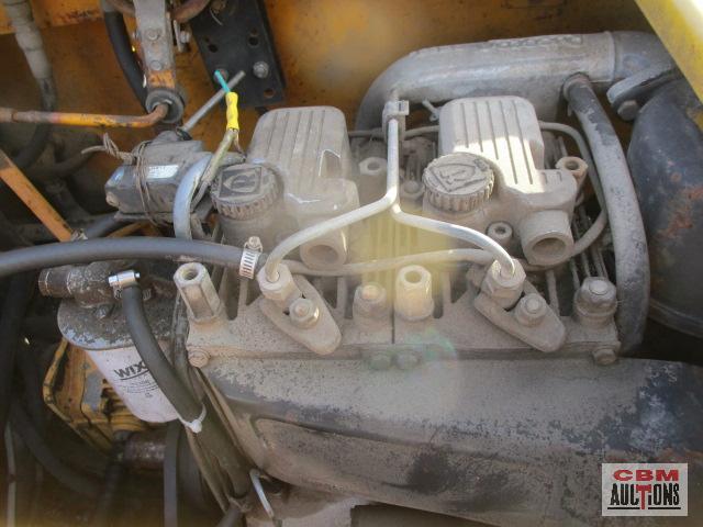 Stone AVRD4000 40" double drum smooth roller, 2 cyl diesel,2,411hrs, S#4591015 Ran and drove in