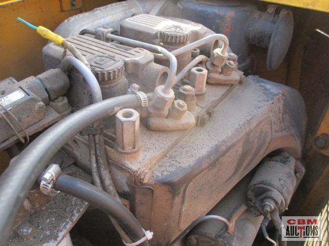 Stone AVRD4000 40" double drum smooth roller, 2 cyl diesel,2,411hrs, S#4591015 Ran and drove in