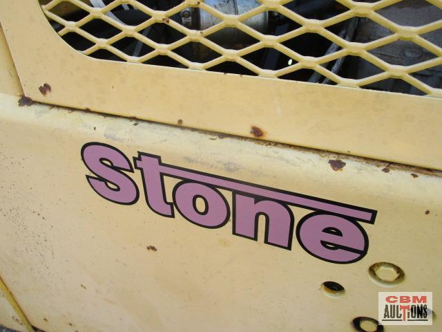 Stone AVRD4000 40" double drum smooth roller, 2 cyl diesel,2,411hrs, S#4591015 Ran and drove in