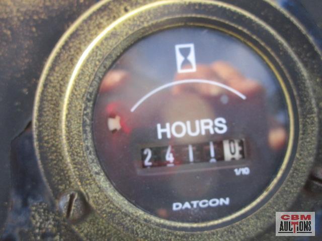 Stone AVRD4000 40" double drum smooth roller, 2 cyl diesel,2,411hrs, S#4591015 Ran and drove in