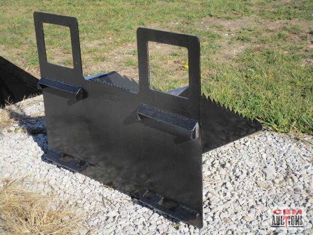 40" Skid steer tree spade ditch bucket weighs #241