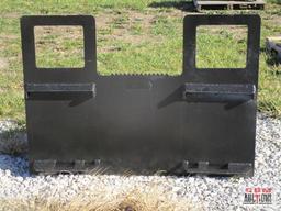 40" Skid steer tree spade ditch bucket weighs #241