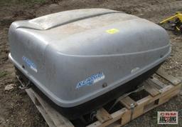 Sears X-Cargo roof cargo storage box, LOCKED WITH NO KEY
