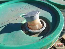 4- 5 gal buckets of 1100- clear series concrete cure 2 unopened and 2 opened dye added