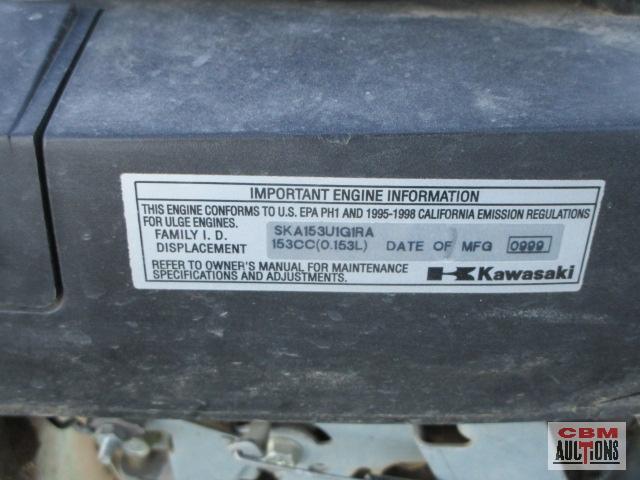 John Deere JX75 self propelled...lawn mower with bagger