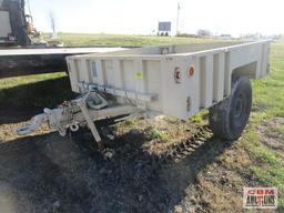 Army pintle trailer 80"x84" OFF ROAD USE ONLY- NO TITLE