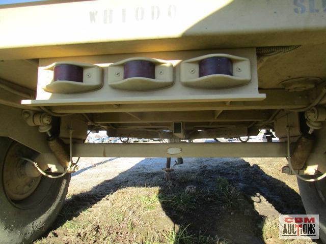 Army pintle trailer 80"x84" OFF ROAD USE ONLY- NO TITLE