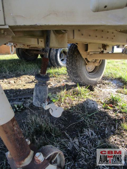Army pintle trailer 80"x84" OFF ROAD USE ONLY- NO TITLE