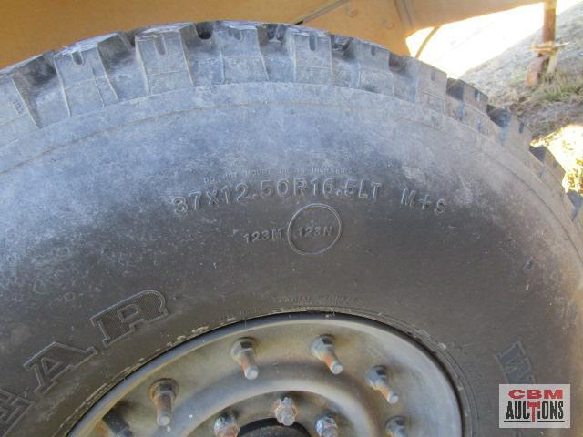 Army pintle trailer 80"x84" OFF ROAD USE ONLY- NO TITLE