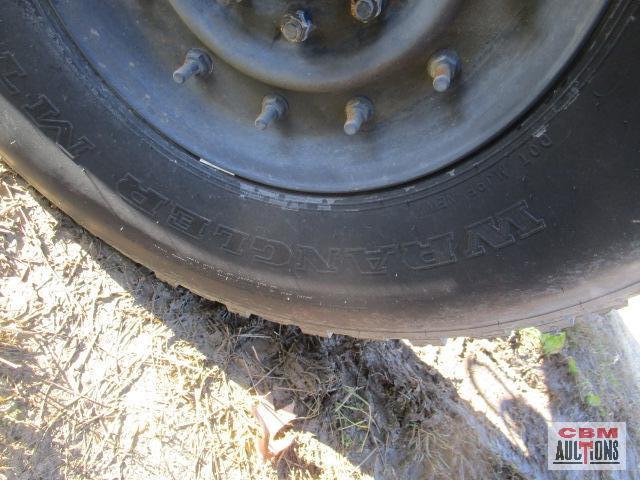 Army pintle trailer 80"x84" OFF ROAD USE ONLY- NO TITLE