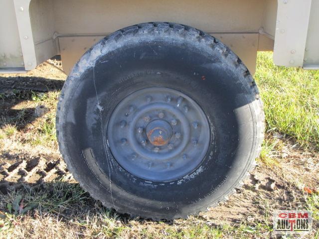Army pintle trailer 80"x84" OFF ROAD USE ONLY- NO TITLE