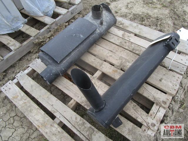 Bobcat muffler P# 6667955 fits 863 & 873 Case tractor muffler for Muffler P# A147065 fits...2290 &