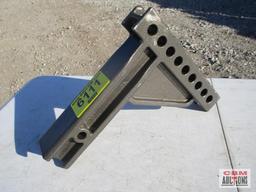 Adjustible reciever hitch shank