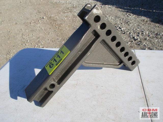 Adjustible reciever hitch shank