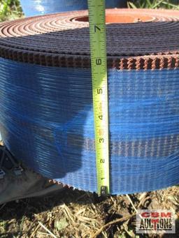 2 Rolls of 6"...rubber belting
