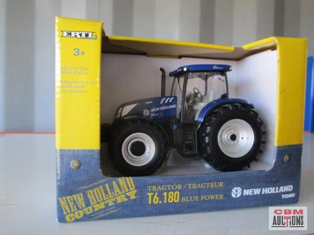 New Holland T6.180 1/32 die-cast toy tractor