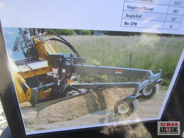 New Landhonor...HL-GDR-0096W 96? Road Grader, Angle, Tilt, Reversible/ Replaceable Cutting Edge, In