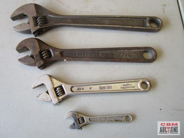 Adjustable Wrenches 4", 8", 10", 12"