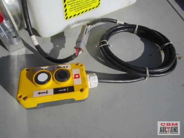 Bucher Hydraulic Power Unit M-3551-0437 12 Volt Double Acting, Reliefs Set At 3200 psi On Lift Port
