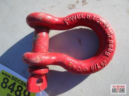 Pair Crosby Lifting Shackles