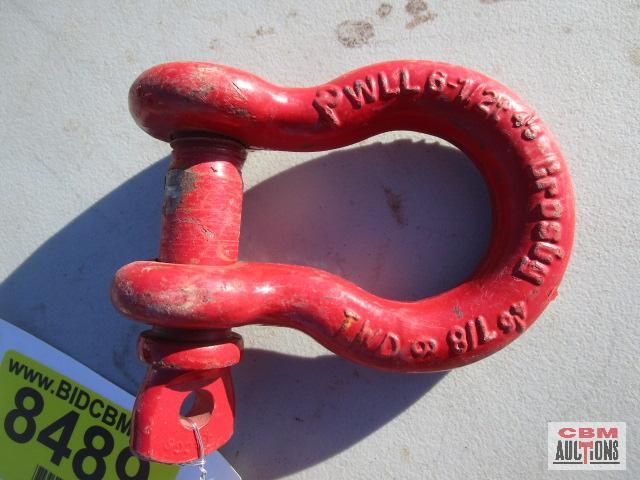 Pair Crosby Lifting Shackles