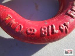 Pair Crosby Lifting Shackles