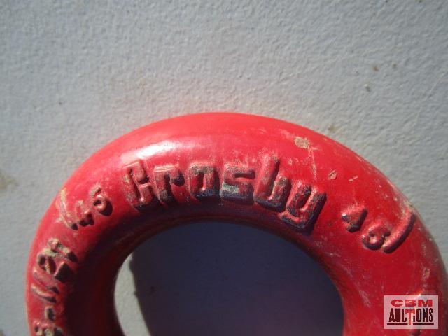 Pair Crosby Lifting Shackles