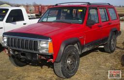 1994 Jeep Cherokee Multipurpose Vehicle (MPV), VIN # 1J4FJ68S0RL160031