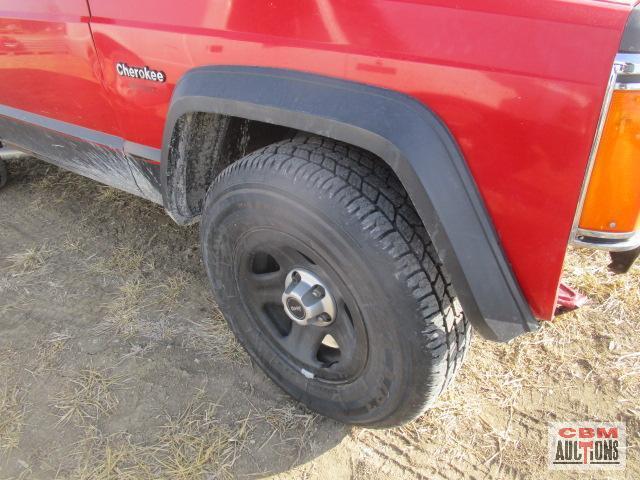 1994 Jeep Cherokee Multipurpose Vehicle (MPV), VIN # 1J4FJ68S0RL160031