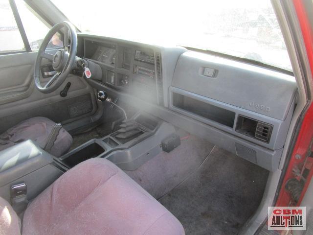 1994 Jeep Cherokee Multipurpose Vehicle (MPV), VIN # 1J4FJ68S0RL160031
