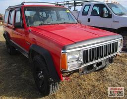 1994 Jeep Cherokee Multipurpose Vehicle (MPV), VIN # 1J4FJ68S0RL160031