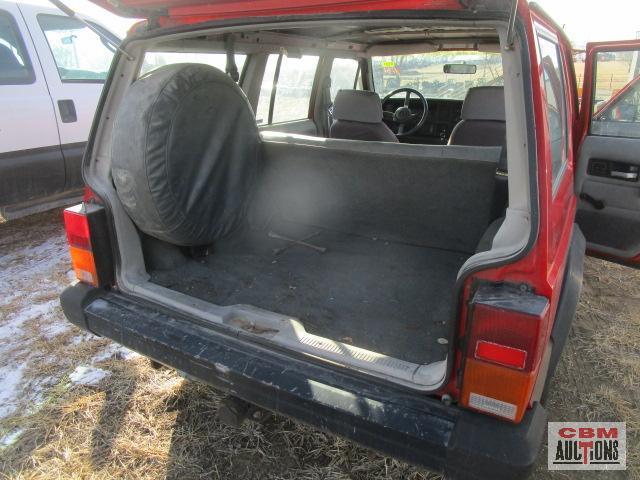 1994 Jeep Cherokee Multipurpose Vehicle (MPV), VIN # 1J4FJ68S0RL160031