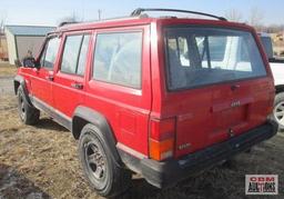 1994 Jeep Cherokee Multipurpose Vehicle (MPV), VIN # 1J4FJ68S0RL160031