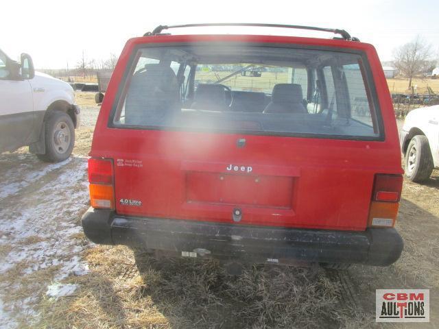 1994 Jeep Cherokee Multipurpose Vehicle (MPV), VIN # 1J4FJ68S0RL160031