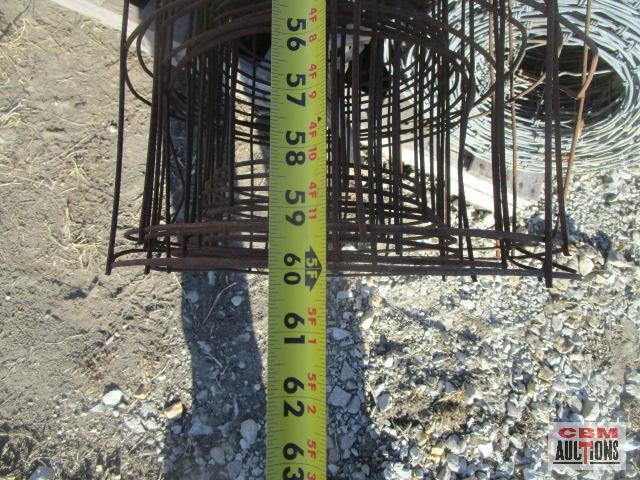 4 Partial Rolls of Woven Wire