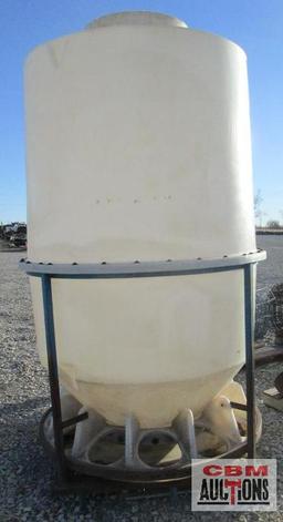 Upright Plastic Hog Feeder