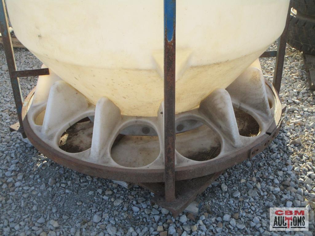 Upright Plastic Hog Feeder