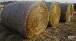 6 Round Bales Of Wheat Straw 4'x5' Net Wrapped 6 X TIMES THE BID