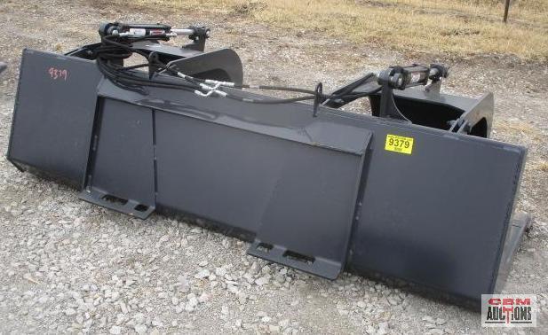 New Stout Skid Steer Industrial...Grapple Bucket 84" Flat Bottom,...Double Grapple, Complete With Ho