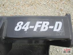 New Stout Skid Steer Industrial...Grapple Bucket 84" Flat Bottom,...Double Grapple, Complete With Ho